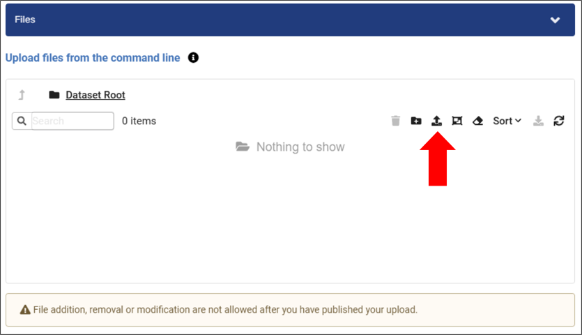 Upload Button